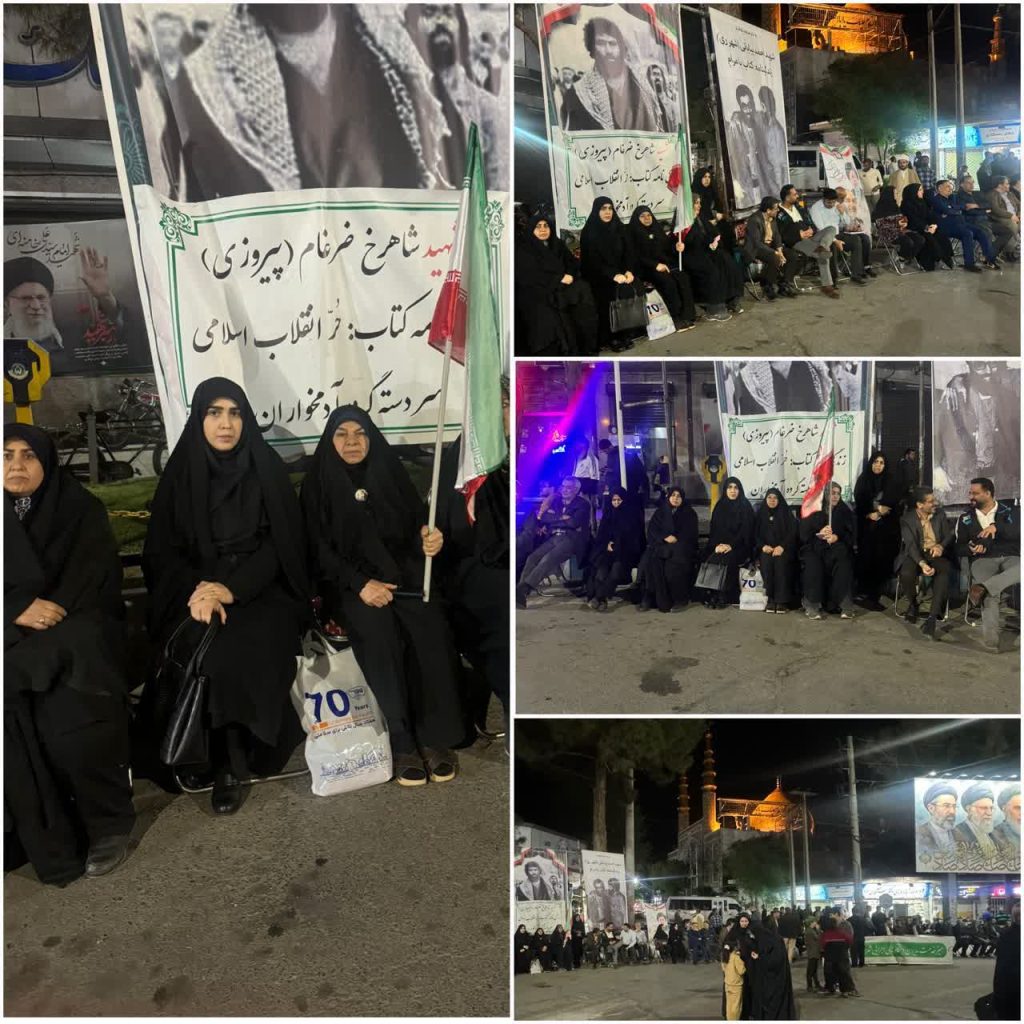 میزخدمت اداره فرهنگ و ارشاد گلپایگان در تجمعات شبانه